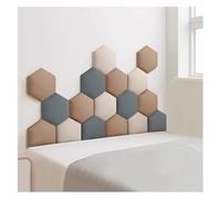 WEITINGKKK Rembourrage Mural, Lot de 17 Panneaux muraux rembourrés en Tissu Multicolore Auto-adhésif, Plusieurs Tailles(Dark Gray,150x87cm)