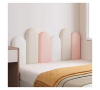 WEITINGKKK Rembourrage Mural, Panneaux muraux adhésifs en Tissu 3D for Enfants, tête de lit Multicolore, Plusieurs Tailles(Multi-colored-04,200x55cm)
