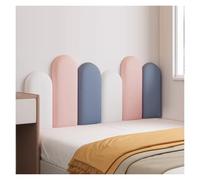 WEITINGKKK Rembourrage Mural, Panneaux muraux adhésifs en Tissu 3D for Enfants, tête de lit Multicolore, Plusieurs Tailles(Multi-colored-03,120x55cm)
