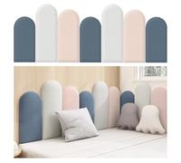 WEITINGKKK Rembourrage Mural, Panneaux muraux et tête de lit for Chambre d'enfant Multicolore 80-200 x 55 cm(A,150x55cm)