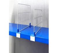 WEITINGKKK Séparateur d'étagère pour Placard, Lot de 5 séparateurs d'étagères de Placard, organisateurs Multicolores de différentes Tailles(Color1,50x20cm/19.5x7.8in)