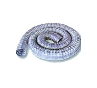 WEITINGKKK tuyaux d'égout à pénétration Douce, Tuyau de Drainage ondulé de 2 Pouces avec Fil d'acier Bleu, Plusieurs Tailles(1100cm/433in)