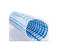 WEITINGKKK tuyaux d'égout à pénétration Douce, Tuyau d'infiltration Souple avec Fil d'acier Bleu, Longueur 1 à 10 m, diamètre 5 cm(5m/16.4ft)