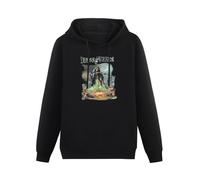 WeiToLnb Printed Hoody Demons and Wizards Metal Band Fiddler on The Green Funny Hoody, Cotton Hoodie XXL