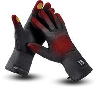 WEIVIOQ 4 Paires Doublures de Gants Chauffants pour Hommes et Femmes, Gants Chauffants Électriques Rechargeables, Doublures Chaudes pour l'hiver pour Conduite, Ski, Snowboard, Randonnée et Cyclisme