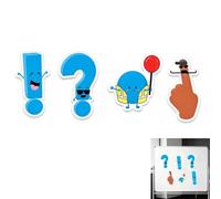 WEIWOGU Aimants Pals de ponctuation, Ensemble de 4 Outils (1set)
