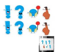 WEIWOGU Aimants Pals de ponctuation, Ensemble de 4 Outils (2set)