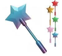 WEIWOGU Baguette Porte-Cartes sans Contact imprimée en 3D, Baguette Magique étoile, Porte-Cartes de paiement sans Contact (#B)