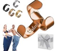 WEIWOGU Calmi Ring - Les anneaux magnétiques Calmi d'origine pour les femmes, 2025 Nouvelle bague intelligente magnétique réglable, la solution naturelle de la ménopause (Rose)