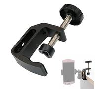 WEIWUXIAN Caméra Pince, Support Fixation Super Clamp Pince, Clamp pour Cameras, Pince de Fixation Robuste en C pour Cameras, Lumières, Parapluies, Barres Transversales, Accessoires Photo (Petit)