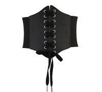 WEIWUXIAN Ceinture Corset Femme en Cuir, Ceinture Élastique Rétro, Vintage Réglable Stretch Belt, Ceinture Taille Haute, Grosse Ceinture Elastique Femme pour Costume de Plage Fête Carnaval