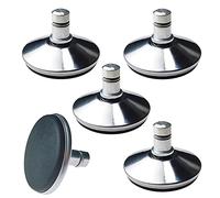 WEIWUXIAN Remplacement de Bell Glides, 5 pièces Fixé Stationnaire Roulette, Roulette High Bell Glide, Remplacement à roulettes Fixes pour Chaise De Bureau sans Roues Et Tabouret De Bar
