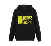 Weixiu Easy Rider Motorcycle Hoody Graphic Hoodie Printed Shirt Long Sleeve for Men Hoody Sweatershirt Black S