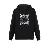Weixiu King Gizzard and The Wizard Lizard Hoodys Men's Unisex Hoodie Shirt Black M