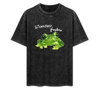Weixiu Silverchair Frogstomp Logo Men's Black T-Shirt Black M