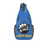 WEIXNCXCJ BRP ATV Can Am Logo Sling Chest Bag Sac à Dos bandoulière personnalisé pour Hommes Sac à Dos de Voyage