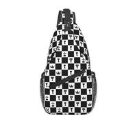 WEIXNCXCJ Casual Anime Game Kingdom Hearts Sling Bags pour Voyager Hommes Bandoulière Poitrine Sac à Dos Épaule Sac à Dos
