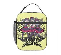 WEIXNCXCJ Sac à Lunch isolé personnalisé Babymetal pour Les Femmes Pop Star Thermal Cooler Food Lunch Box Camping en Plein air Voyage Resuable Tote Bags