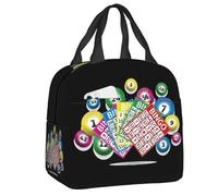 WEIXNCXCJ Sac à Lunch isolé personnalisé Hot Game Bingo pour Pique-en Plein air Glacière Portable Boîte à bento Thermique Femmes Enfants