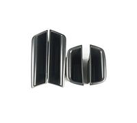 Weixxoai Accessoires pour poignées de porte intérieure de voiture Pour Benz C Class W204 2008-2014 Interior Black Car Door Armrest Handle Holder Storage Box Auto Bag Container(4 pieces)