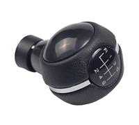 Weixxoai Adaptateur pommeau levier vitesse voiture Cuir noir + ABC 6 pour pommeau de levier de pour vitesse manuel pour Mini pour Cooper F54 pour Clubman F55 F56 pour hayon F57 F60 pommeau