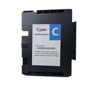 WEIYAOYAOWH 1 Jeu de Cartouches d'encre compatibles avec Puce de Sublimation for imprimante S-WGRASS SG500 SG1000 sans numéro de série(C)