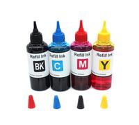 WEIYAOYAOWH 4 recharges d'encre à Colorant (100 ML chacune) for imprimantes Off-ejet Pro 9110b, 9120, 9130, 9720, 9730, 4S6X3A et 4S6X0A (références 936, 937 et 938).
