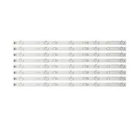 WEIYAOYAOWH 5/10 kits LED Bande 5 lampes for H-tachi 49D1600 49HR332M05A0 V3 V4 4C-LB490T-HR4 49E30 49E301 49U3600C 49L510U18 49FB3103 49U2200(5kits 5V)