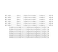 WEIYAOYAOWH Bande de rétroéclairage LED for 500TT63 500TT64 YX-50026001 YX-50026011 E506 E505 TPT500J1-HVN07.U TT5004C TT5008T LC-50LB481C LB50045