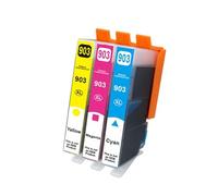 WEIYAOYAOWH Cartouche d'encre 903XL Compatible avec Les imprimantes 903, 907, 907XL, XL Off-eJet 6950, 6960, 6961, 6963, 6964, 6965, 6970 et 6975.(3pcs Color)