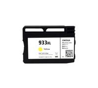 WEIYAOYAOWH Cartouche d'encre 932 932XL 933XL for imprimantes Offi-ejet 6100 6600 6700 7110 7510 7512 7610 7612(1PC Yellow)