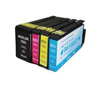 WEIYAOYAOWH Cartouche d'encre Compatible avec Les imprimantes Offi-eJet Pro 9020, 9022, 9023, 9025, 9026, 9027, 9028 et 9029 (modèles 965, 965XL et 969).(BK C M Y)