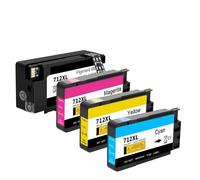 WEIYAOYAOWH Cartouche d'encre Compatible Jet d'encre 712 XL 712XL 3ED71A 3ED67A for imprimante HP712 for DesignJet T210 T230 T250 T630 T650(1 Set)