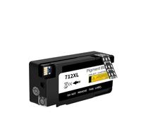 WEIYAOYAOWH Cartouche d'encre Compatible Jet d'encre 712 XL 712XL 3ED71A 3ED67A for imprimante HP712 for DesignJet T210 T230 T250 T630 T650(黑色)