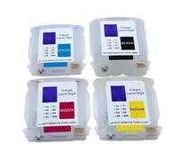 WEIYAOYAOWH Cartouche d'encre de Recharge HP88 4 Couleurs avec Puce for imprimantes Officejet Pro K550, K5400, K8600, K8600dn, K5300, K5400dn et K5400dtn