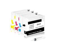 WEIYAOYAOWH Cartouche d'encre Rechargeable 932 932XL 933 Compatible avec Les imprimantes Offi-ejet 6100 7110 7610 6600 7612 6700 avec Puce