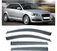 WeiYH Deflecteur vitre Voiture pour Audi A3 Hactback 2006-2013, Réduction du Bruit et des turbulences, Déflecteurs de fenêtre latérale Robustes
