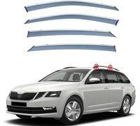 WeiYH Deflecteur vitre Voiture pour Skoda Octavia Combi MK3-5E 2013-2019, Réduction du Bruit et des turbulences, Déflecteurs de fenêtre latérale Robustes