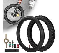 WEIYINGSI 60/100-14 2.50-14 Pneu et Chambre à Air pour 90cc 110cc 125cc SSR CRF XR70 CR60R KLX110 KX60 DRZ DS80 JR80 PW80 TTR90 YZ60 65SX Pit Dirt Bike