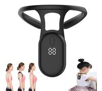 WEIYIXIN Smart Corrector for Hunchback,Smart Back Support,Vibration Reminder Corrects Posture Smart Posture Corrector,Smart Posture Reminder Corrector Device (Black)