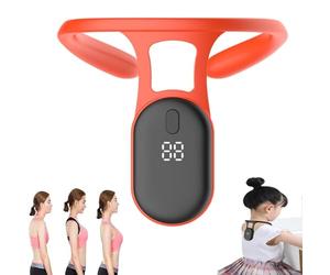 WEIYIXIN Smart Corrector for Hunchback,Smart Back Support,Vibration Reminder Corrects Posture Smart Posture Corrector,Smart Posture Reminder Corrector Device (Orange)