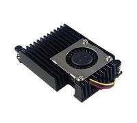 WEIYIXING Refroidisseur actif pour Raspberry Pi 5, dissipateur thermique en aluminium avec ventilateur PWM (01)