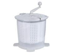 Weiyo Machine à Laver Manuelle - 1200RPM Portable Manivelle à la Main Mini-Machine à Laver Machine à Laver Le Linge de sous-vêtements avec Panier de Déshydratation Amovible pour la Maison Dortoir