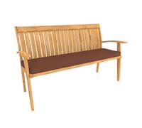 WEIZERO Imperméables Coussins de Meubles de Jardin 55 x 66 cm Coussin Antidérapant Doux Lavable Coussin D'Assise sur Mesure Lavable pour Canapés Extérieur et Bancs de Jardin, Brun