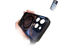 WEJDYKG Tinted Shockproof Magnetic for iPhone Case, 2024 New Tinted Shockproof Magnetic for iPhone Case, for iPhone 15 Pro Max (for iPhone15,Black)