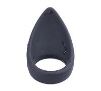 WEJFHBCOV Anneau pénien en silicone SM 3 tailles, anneaux péniens plus longs, massage du pénis, retardement, jouets sexuels érotiques BDSM for hommes et couples(M 45mm)