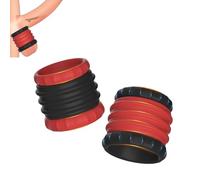 WEJFHBCOV Anneau pénien extensible SM 2 pièces, ensemble d'anneaux for testicules, anneau pénien BDSM en silicone, jouets sexuels for hommes et couples(A)
