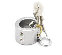 WEJFHBCOV Anneau pénien SM lourd for testicules, extenseur de testicules, BDSM, en métal, avec pointes et verrou, jouets sexuels SM for hommes