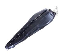 WEJFHBCOV Combinaison de bondage en cuir BSDM, ensemble sexuel, camisole de force, jouets BDSM, costumes for hommes et femmes, vêtements sexuels(Schwarz,M)