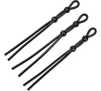 WEJFHBCOV Ensemble SM 3 pièces, anneaux péniens extensibles, anneaux testiculaires avec boules, anneau pénien réglable SM, bride pénienne, jouet sexuel for hommes et couples
